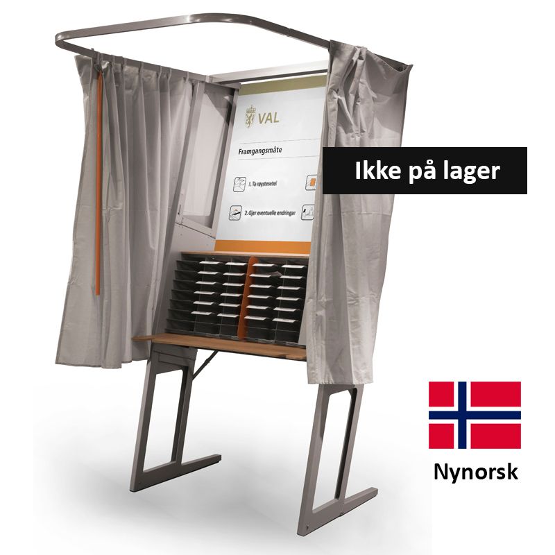 Hovedbilde Valgavlukke - nynorsk - kompakt modell